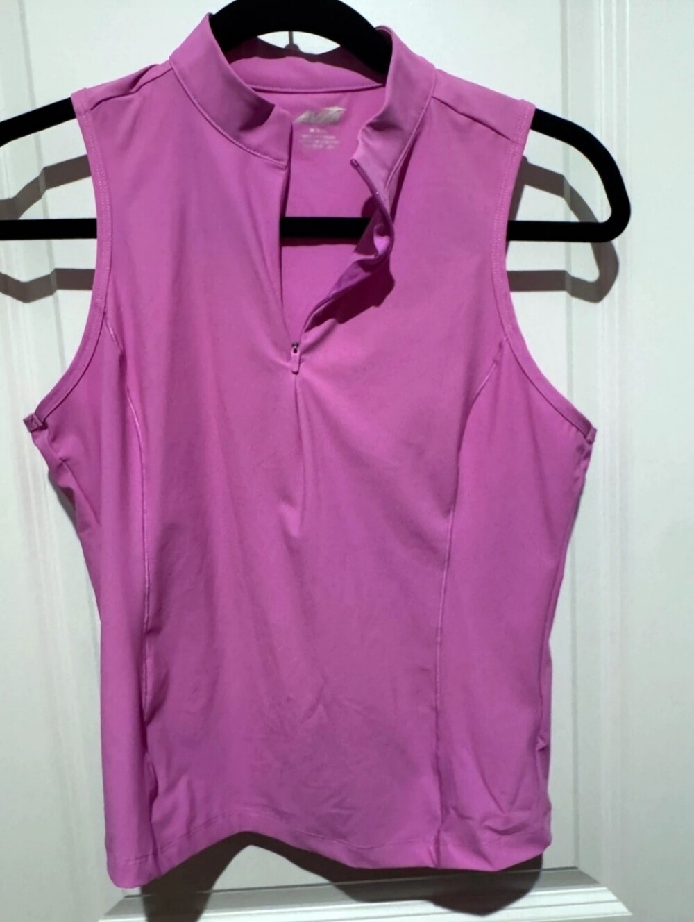 ❗Avia Pink Mock Neck Quarter Zip Tank Medium❗